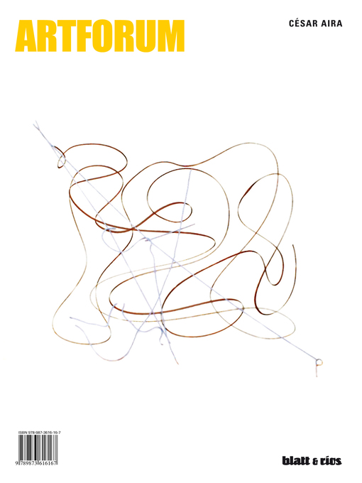 Title details for Artforum by César Aira - Available